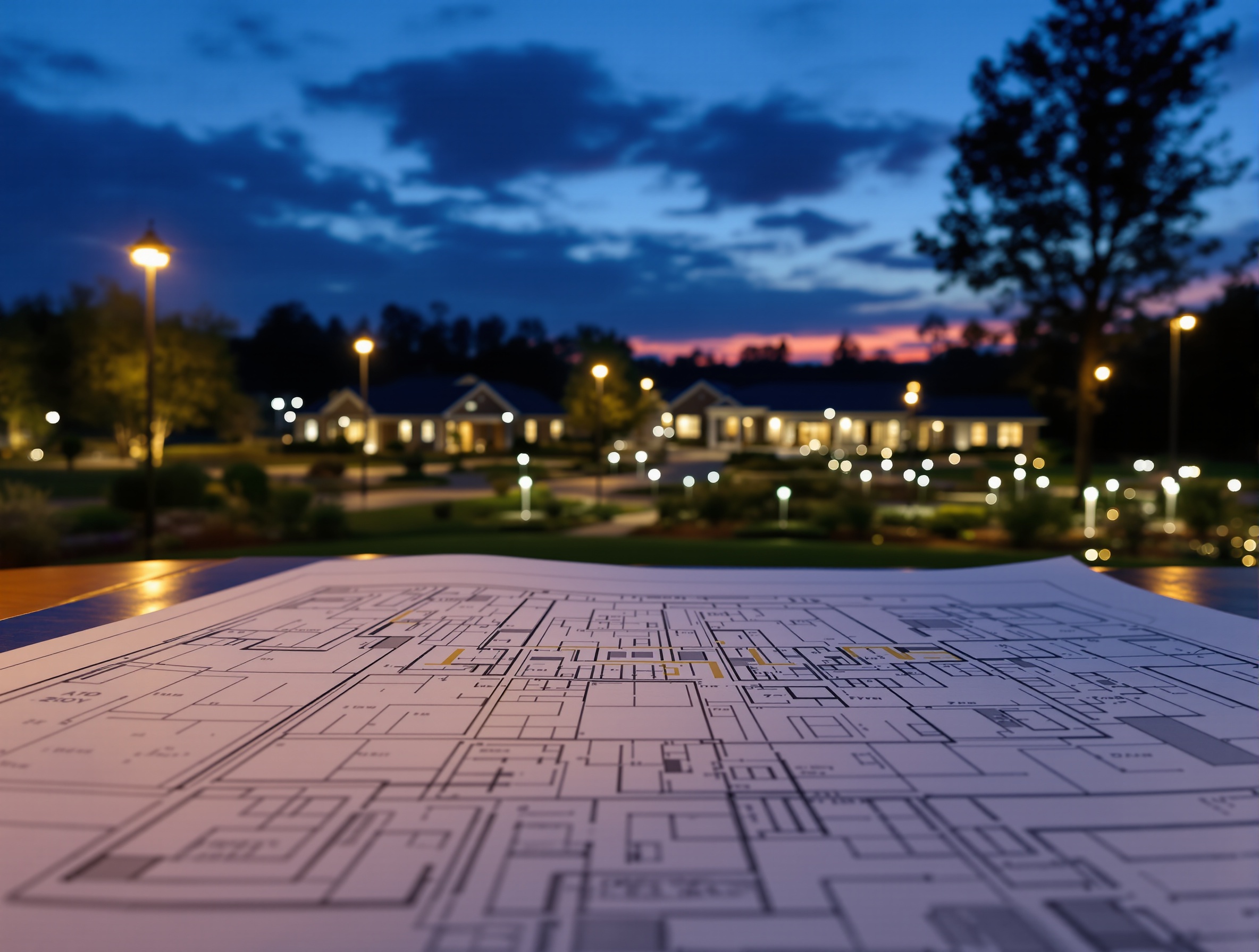 No Documentation on a Large Site - Commercial Outdoor Lighting