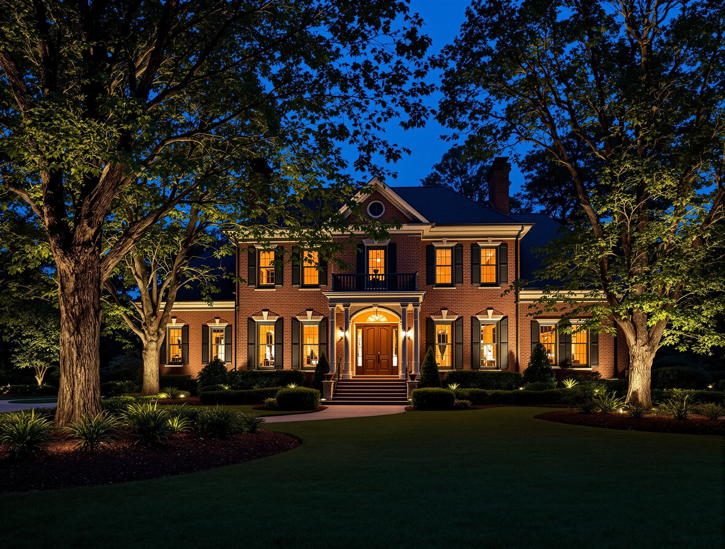 Historic Homes - Landscape Lighting
