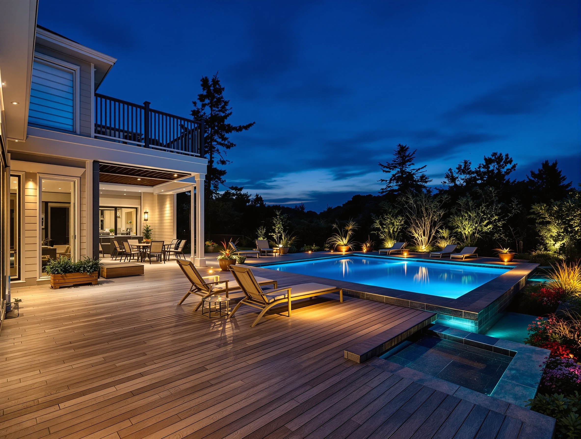 Deck, patio, and pool lighting - Lebanon