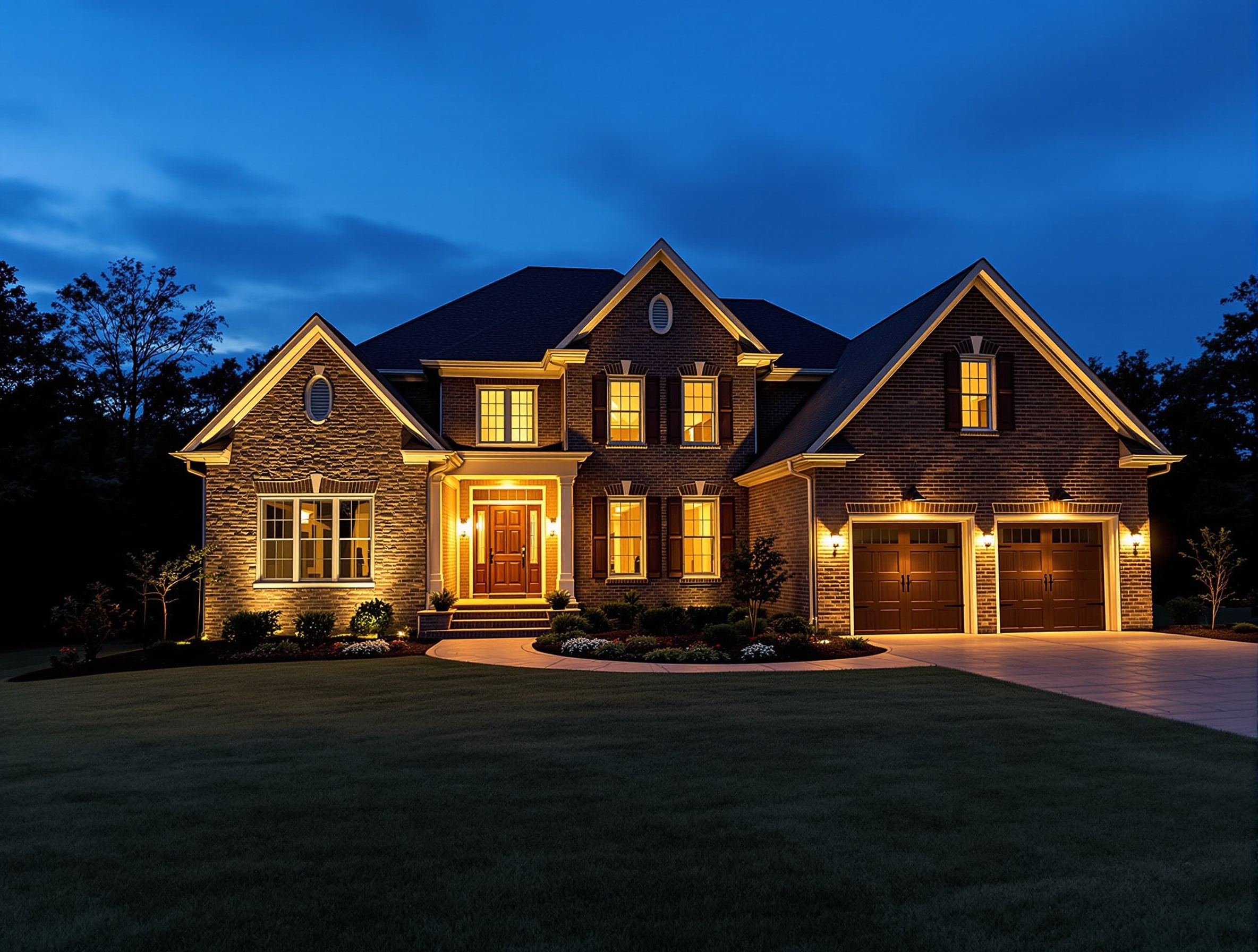 New Construction - Outdoor Lighting Design