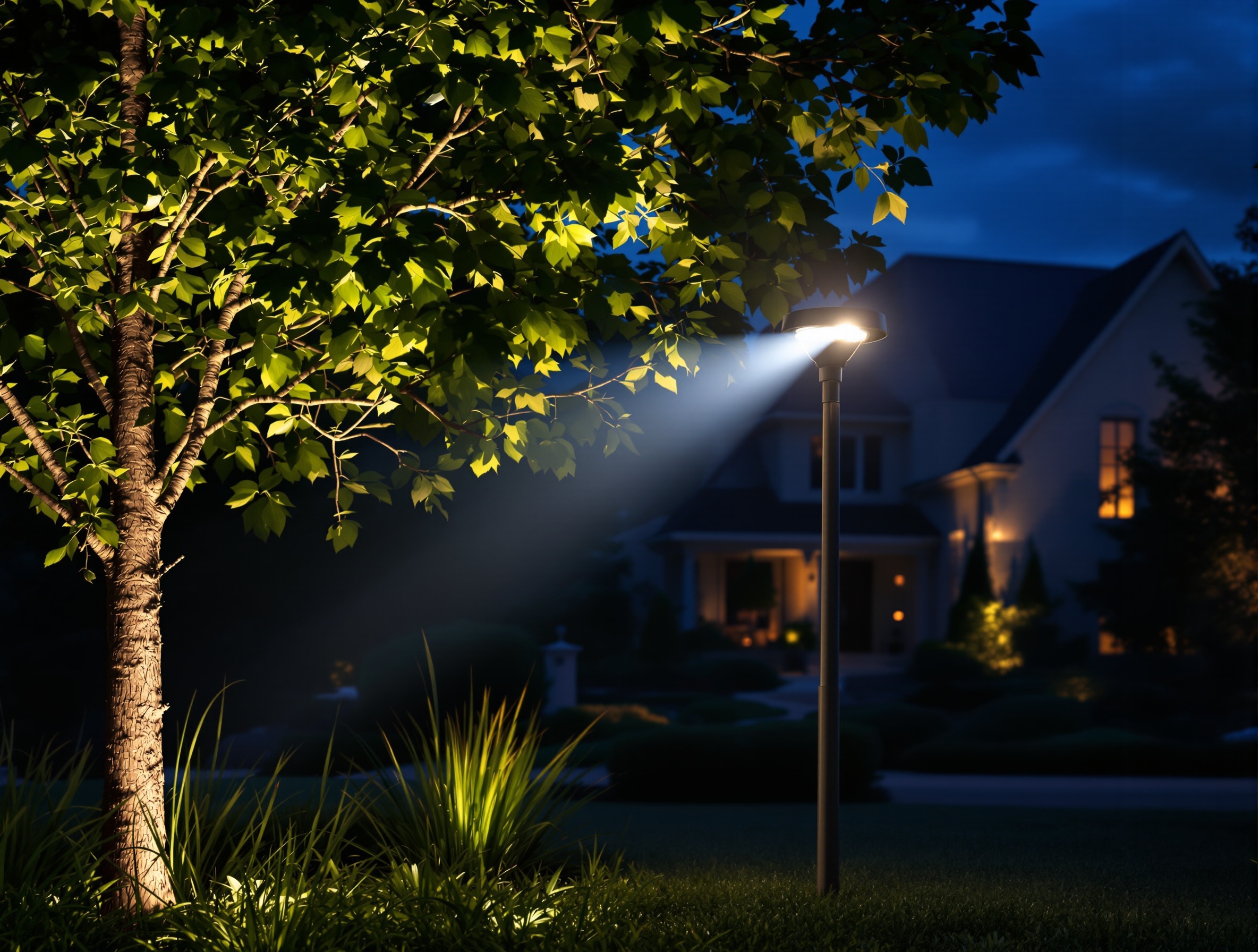 Fixtures Set in Daylight, Never Checked at Night - Outdoor Lighting Installation