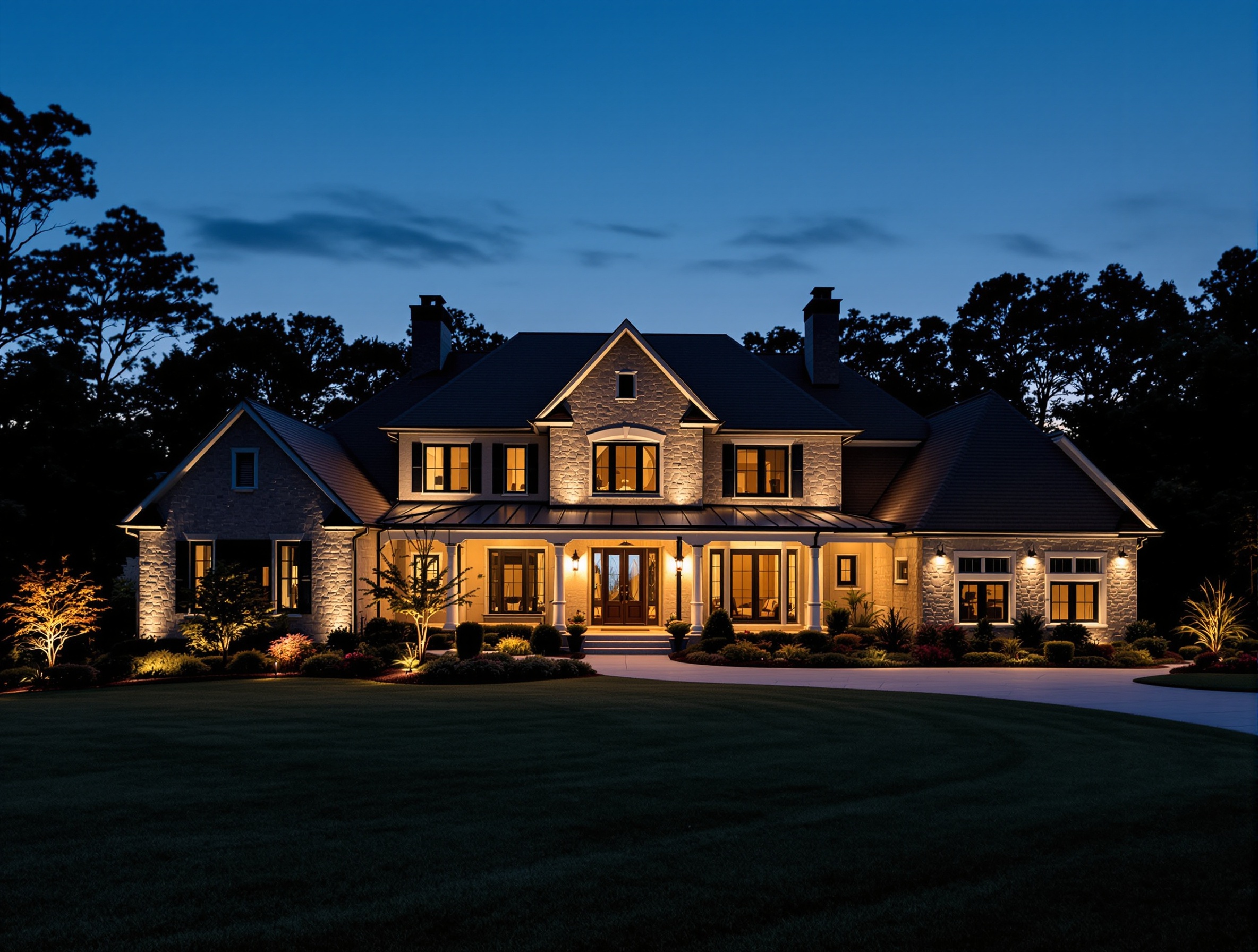 One Look, One Occasion - Permanent Roofline Lighting