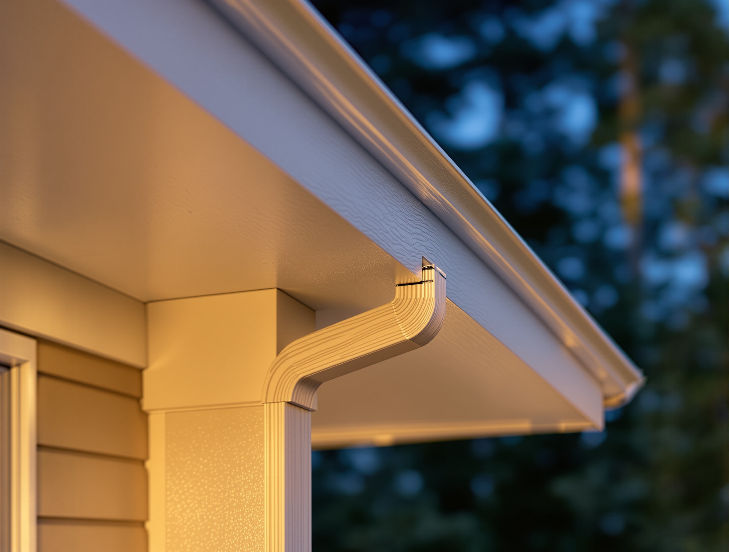 Hardware You See in Daylight - Permanent Roofline Lighting
