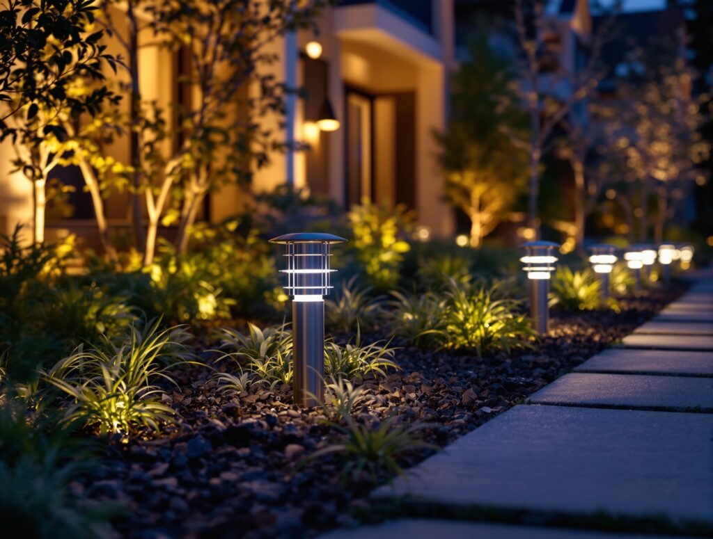 Outdoor Lighting Installation service card